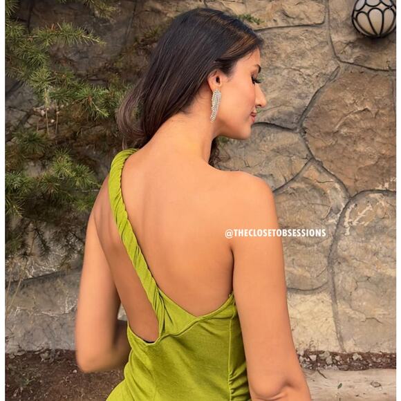 MANGO Twisted Strap Midi Dress NWT - Picture 4 of 16